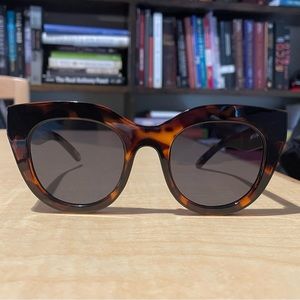 Le Specs Air Heart Sunglasses